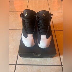Jordan Kids Shoes Black and White